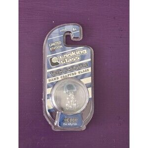 Looking Glass Kelly The Jellyfish Hand Crafted Glass Torch Sculpture NEW